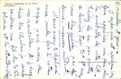 CPA Geneve Cathedrale St Pierre