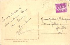 CPA Villefranche Sur Mer Apercu de la Vieille Ville