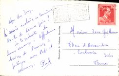 Casa de Breuxelles de la POSTAL de la VENDIMIA del rey y casas de los sastres y del Victor Hugo