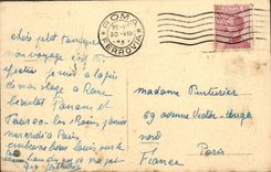 POSTAL Roma Fontana Delle Nalodi de la VENDIMIA en plaza