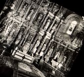 MODERN CARD Holy Jean De Luz the Furnace bridge of the Church and the Retable