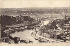 CPA Lyon Vue Generale Sur Vaise et le Mont d'Or