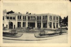 VINTAGE POSTCARD La Baule On Sea Floors Flowers and Stores of luxury of the casino