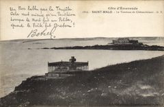 CPA Saint Malo Le Tombeau de Chateaubriand