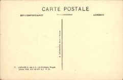 CPA Loches Le Chateau Royal