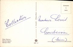 Plaza Navona de Roma de la POSTAL de la VENDIMIA