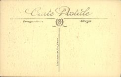 VINTAGE POSTCARD La Rochelle Rules of the admiral Duperre and tower of the large clock