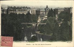 CPA Paris Le Parc des Buttes Chaumont