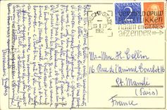 VINTAGE POSTCARD Jan Toorop