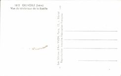 POSTAL Grenoble de la VENDIMIA vista del Teleferic del Bastille