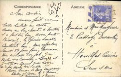 VINTAGE POSTCARD Biarritz Seen On the Beach