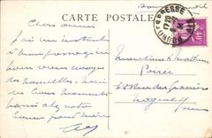 VINTAGE POSTCARD Church of Husks