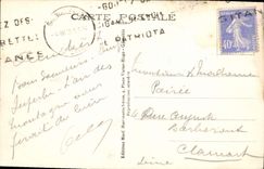 Opinión de Grenoble de la POSTAL de la VENDIMIA tomada del jardín de los delfínes