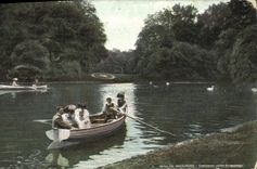 CPA Paris Bois de Boulogne Une bonne partie de canotage