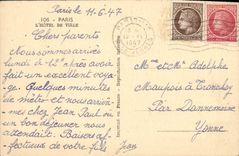 CPA Paris L'Hotel De Ville