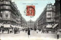 CPA Paris Avenue de L'Opera
