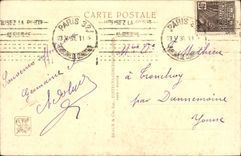 VINTAGE POSTCARD international Madagascar Aloals Of Bucranes Paris Fair colonial 1931