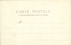 POSTAL Auxerre de la VENDIMIA vista del puerto viejo