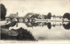 CPA Auxerre Vue Prise des Ocreries