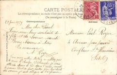 VINTAGE POSTCARD Malmaison the Castle and Pits