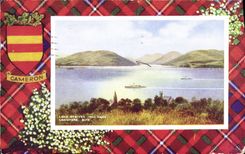 VINTAGE POSTCARD Loch Striven Craicmore Butts CAmeron