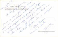 MODERN CARD Berck Beach the Maritimede Hospital the Town of Paris