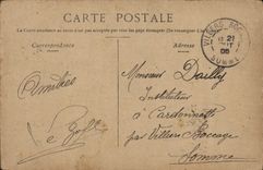 VINTAGE POSTCARD Vichy Castle De Randan