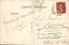 POSTAL Deauville de la VENDIMIA el casino