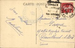 VINTAGE POSTCARD Dreux Entered of the old castle