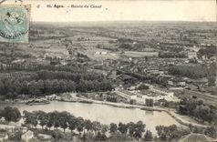 CPA Agen Bassin du Canal