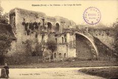 CPA Gisors Le Chateau Le Corps de Garde
