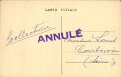 VINTAGE POSTCARD Gisors the church the principal gate