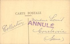 VINTAGE POSTCARD Gisors the cathedral buttresses and the tower of the belfry