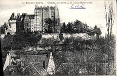 CPA Noget le Rotrou Chateau de Saint Jean Vue d'ensemble 
