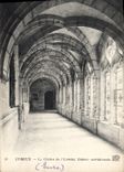 VINTAGE POSTCARD Evreux the Cloister of Eveche southernmost Gallery