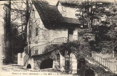 POSTAL Versalles Hamlet Marie Antonieta de la VENDIMIA el molino