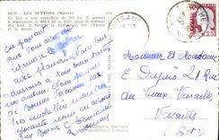 POSTAL MODERNA Settons el lago