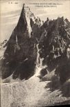 VINTAGE POSTCARD Chamonix Mont Blanc the Needle of Thickly