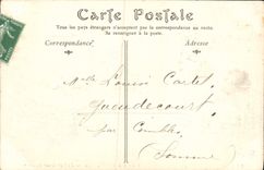 VINTAGE POSTCARD Castle of Chantilly the gallery of the battles