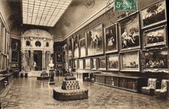CPA Chateau de Chantilly La Galerie des Peintures
