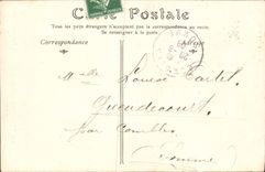 VINTAGE POSTCARD Castle of Chantilly Mausoleum of Henri II Prince of cop