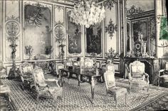 CPA Chateau de Chantilly La chambre du prince de Conde 