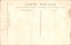 VINTAGE POSTCARD Senlis Houses destroyed By the Militaria Shells