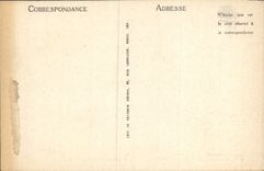 VINTAGE POSTCARD Paris Garden of Luxembourg the Carpeaux fountain