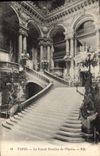 CPA Paris Le grand Escalier de L'opera