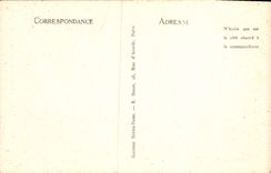 VINTAGE POSTCARD Paris the large Staircase of the opera