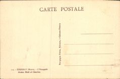 VINTAGE POSTCARD Epernay the Orangery House Moet and Chandon