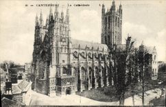 CPA Canterbury La Cathedrale