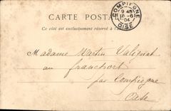 VINTAGE POSTCARD Amboise View