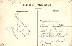 Alrededores de la POSTAL de la VENDIMIA de St Mauricio y Bussang el lago de los postes